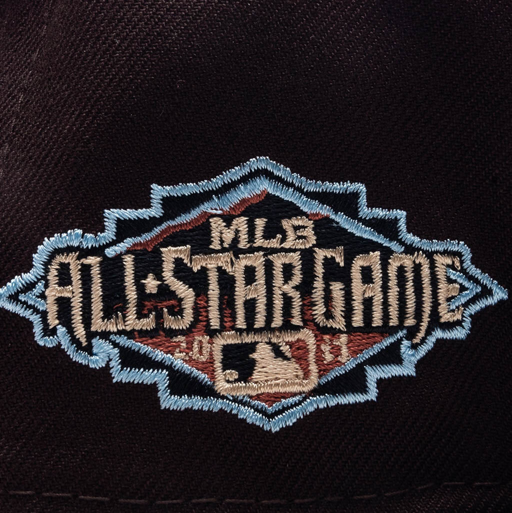 Feature x New Era 59FIFTY Fitted AZ Diamondbacks 2011 All Star Game - Brown