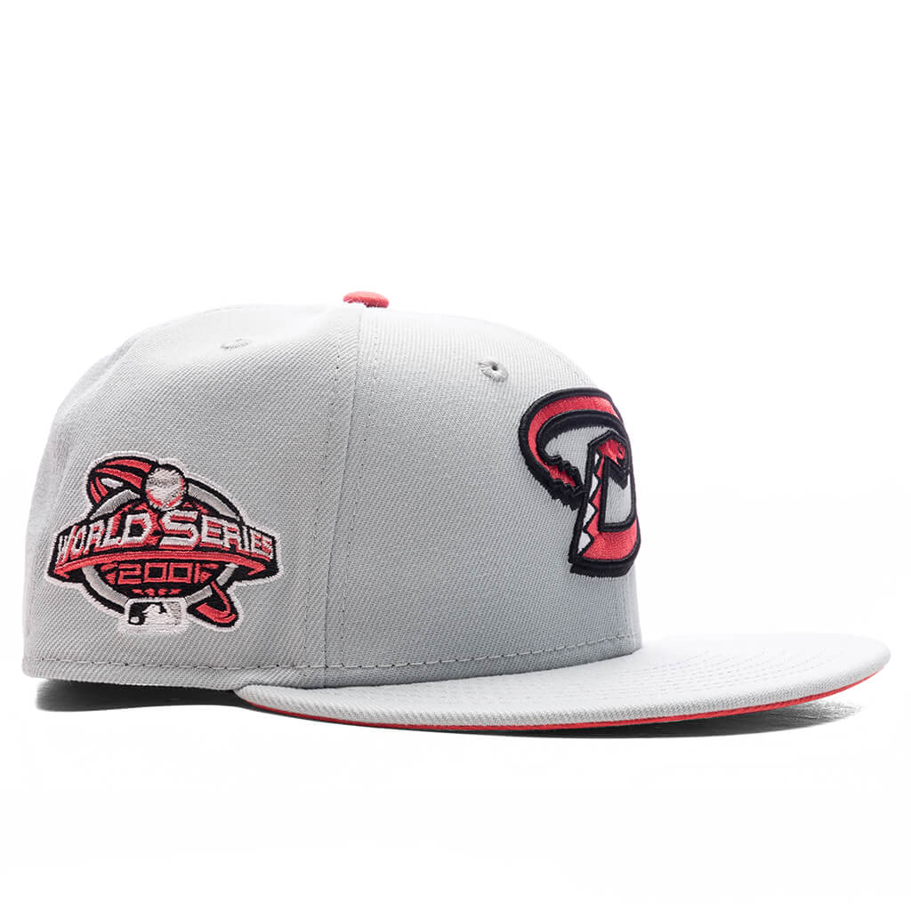 Feature x New Era 59FIFTY Fitted AZ Diamondbacks 2001 World Series - Chrome/Majic