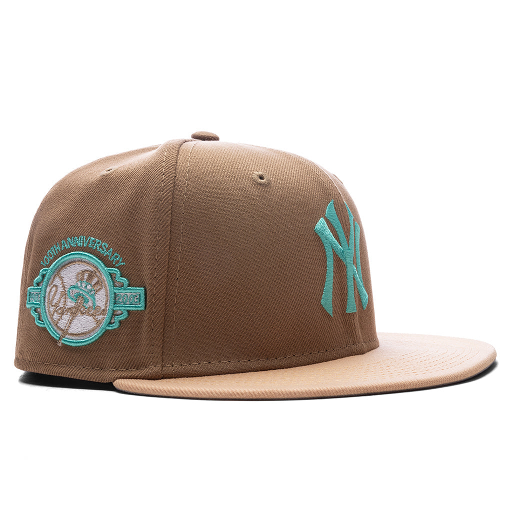 Feature x New Era 59FIFTY Fitted NY Yankees 100th Anniversary - Khaki/Pecan