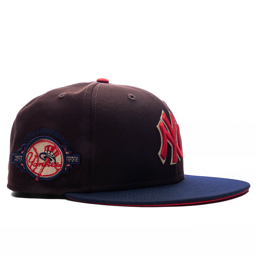 Feature x New Era 59FIFTY Fitted NY Yankees 100th Anniversary - Wood/Navy