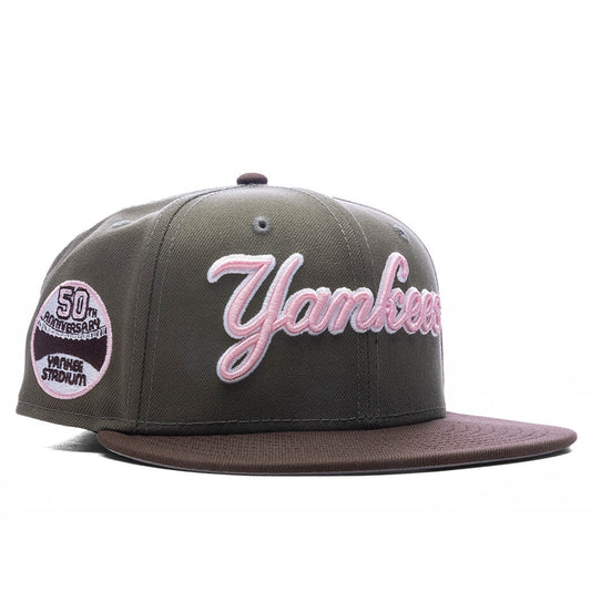 Feature x New Era 59FIFTY Fitted NY Yankees 50th Anniversary - Olive/Walnut