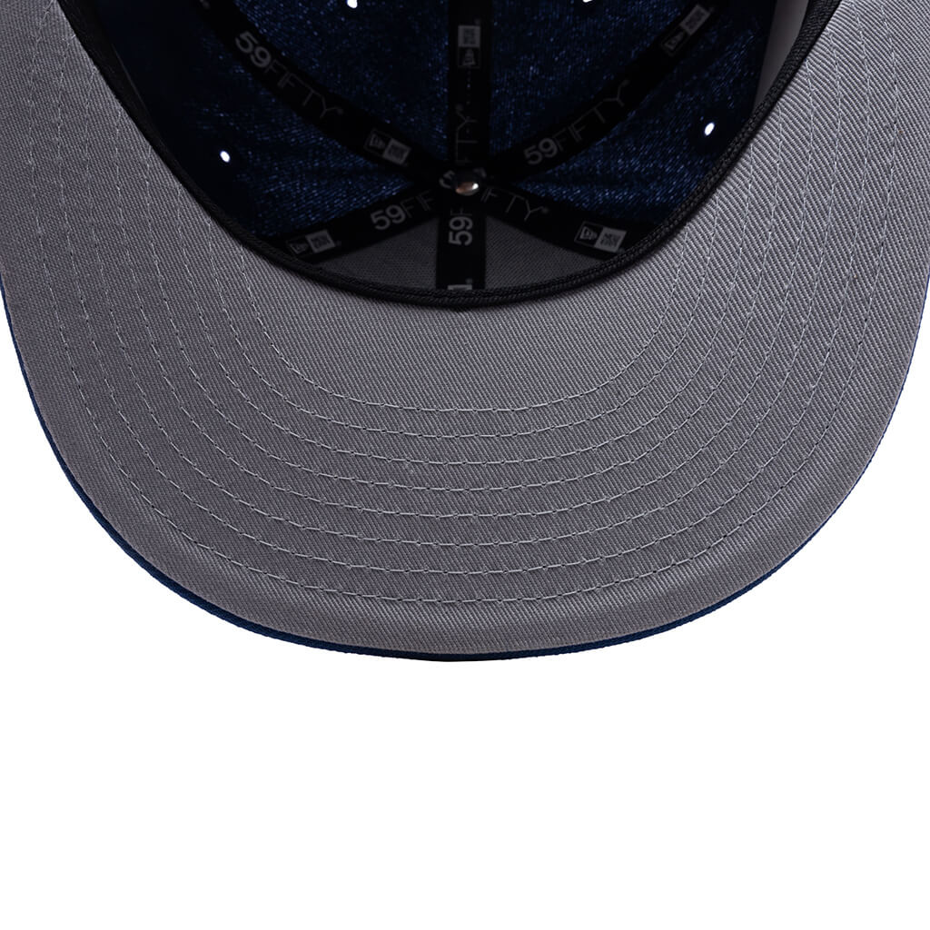 Feature x New Era 59FIFTY Fitted SD Padres Cooperstown - Songbird Blue/Twill Grey