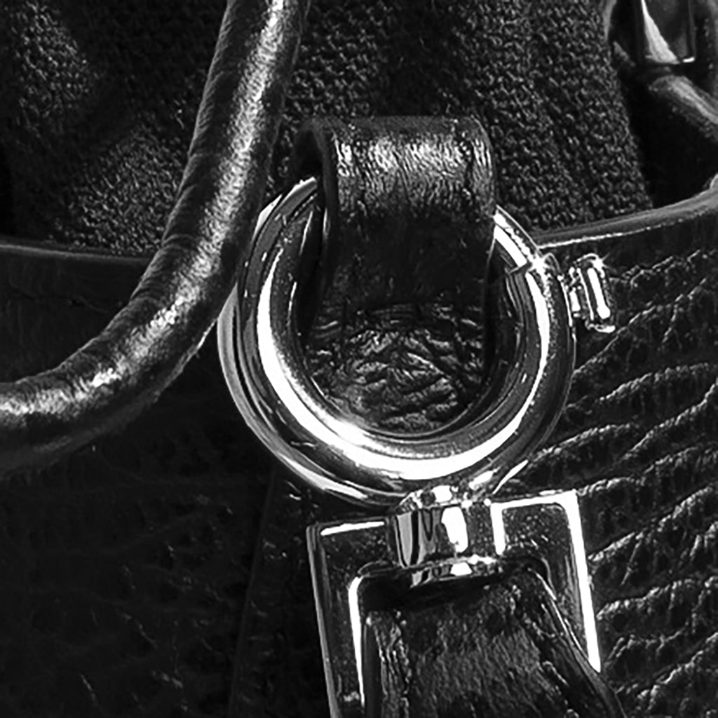 5AC Vertical Top Handle Bag - Black