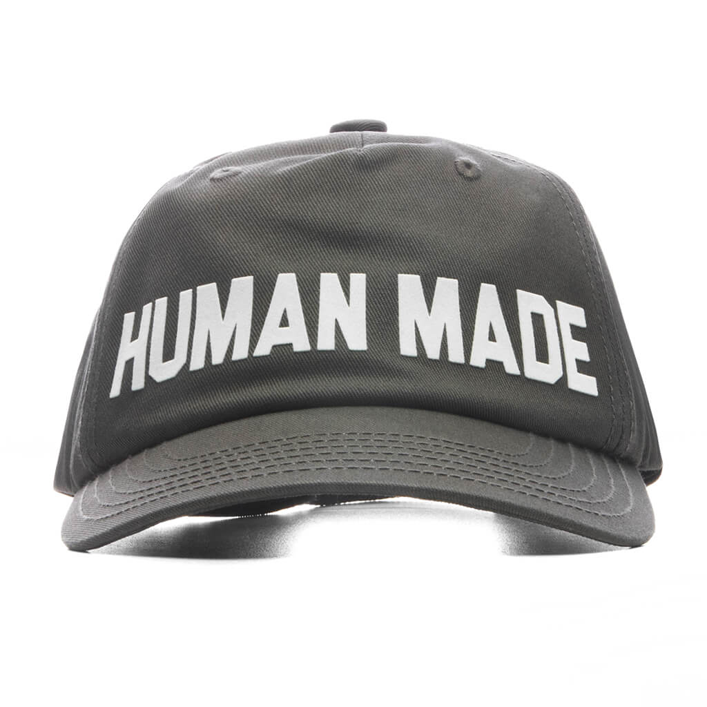 5 Panel Twill Cap - Charcoal