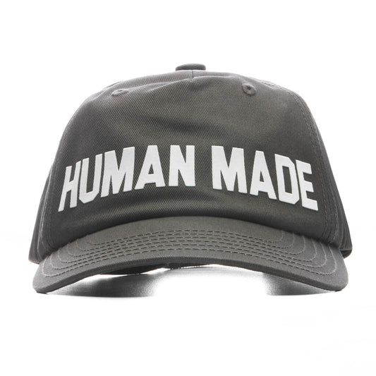 5 Panel Twill Cap - Charcoal