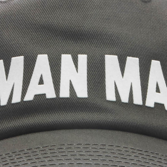 5 Panel Twill Cap - Charcoal