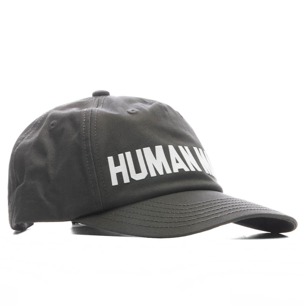 5 Panel Twill Cap - Charcoal