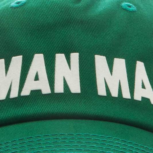 5 Panel Twill Cap - Green