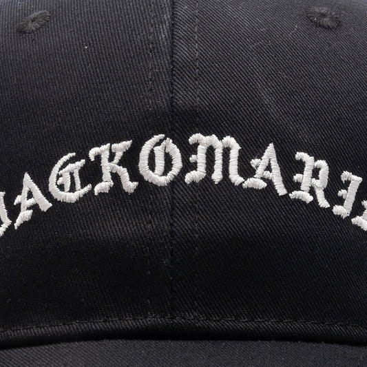6 Panel Cap Type 1 - Black