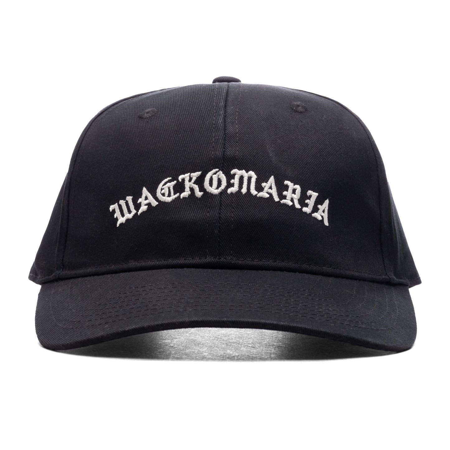 6 Panel Cap Type 1 - Black