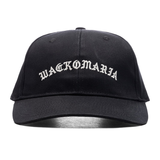6 Panel Cap Type 1 - Black