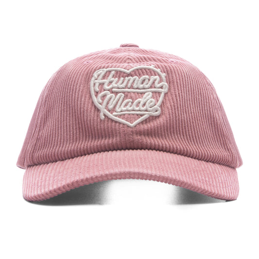 6 Panel Corduroy Cap - Pink