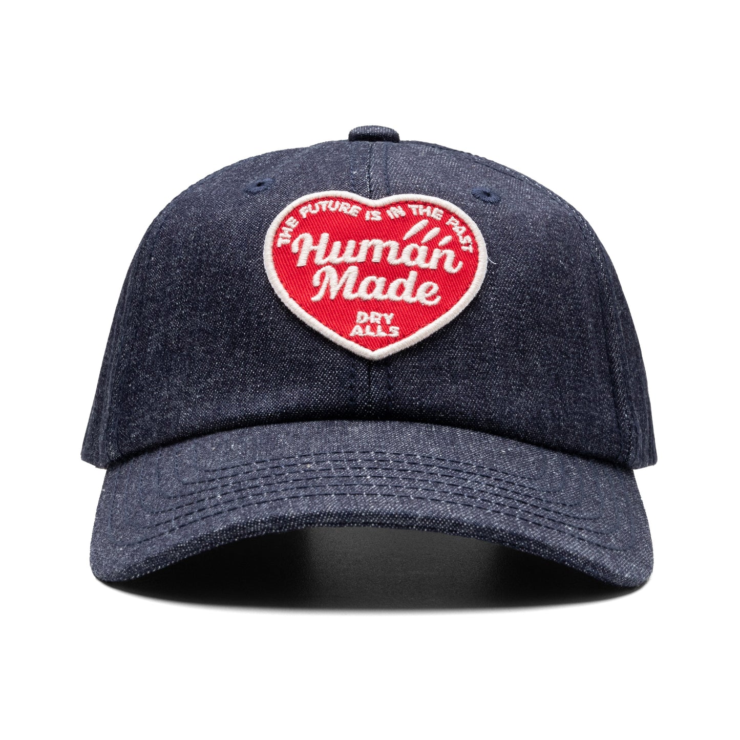 6 Panel Denim Cap - Indigo