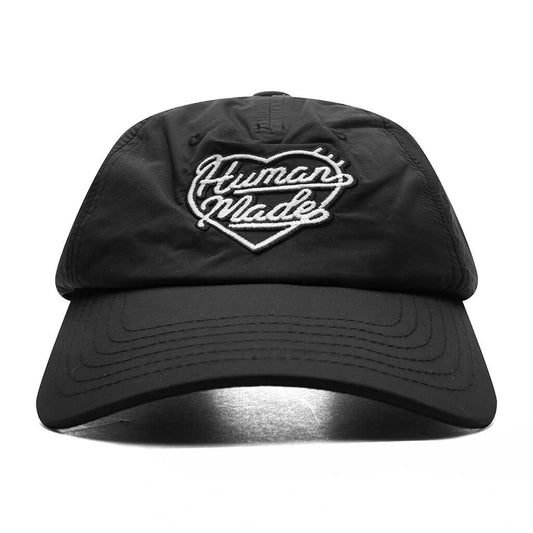 5 Panel Nylon Cap - Black