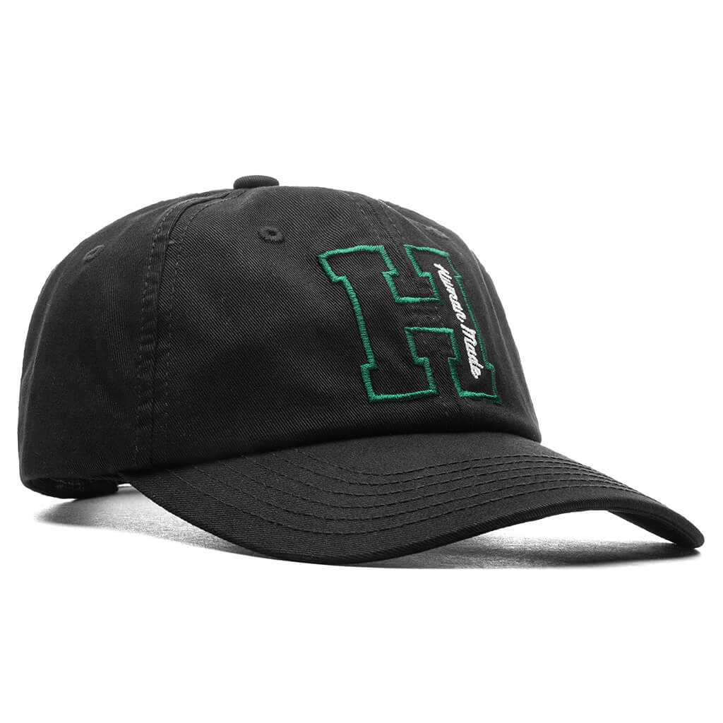 6 Panel Twill Cap #2 - Black