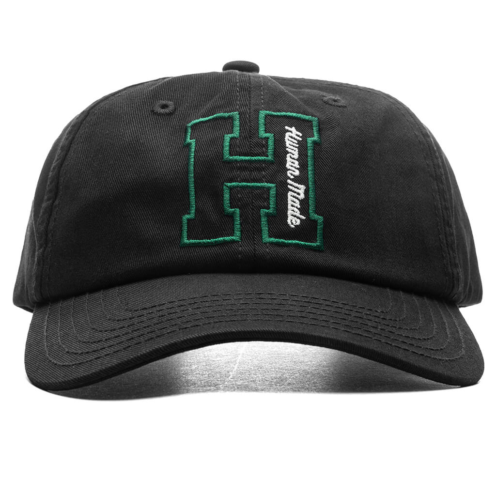 6 Panel Twill Cap #2 - Black