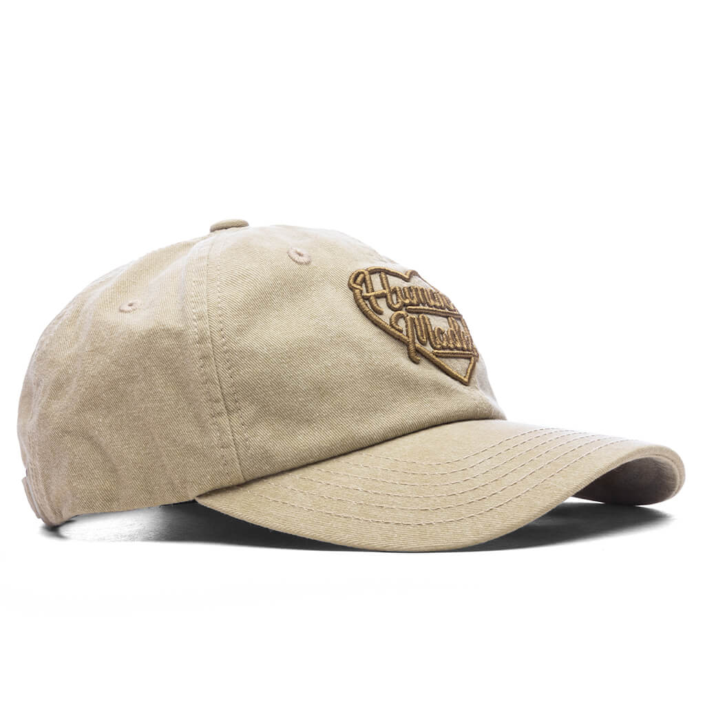 6 Panel Twill Cap #1 - Beige