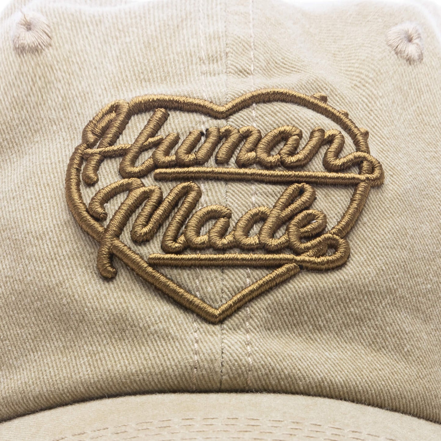 6 Panel Twill Cap #1 - Beige