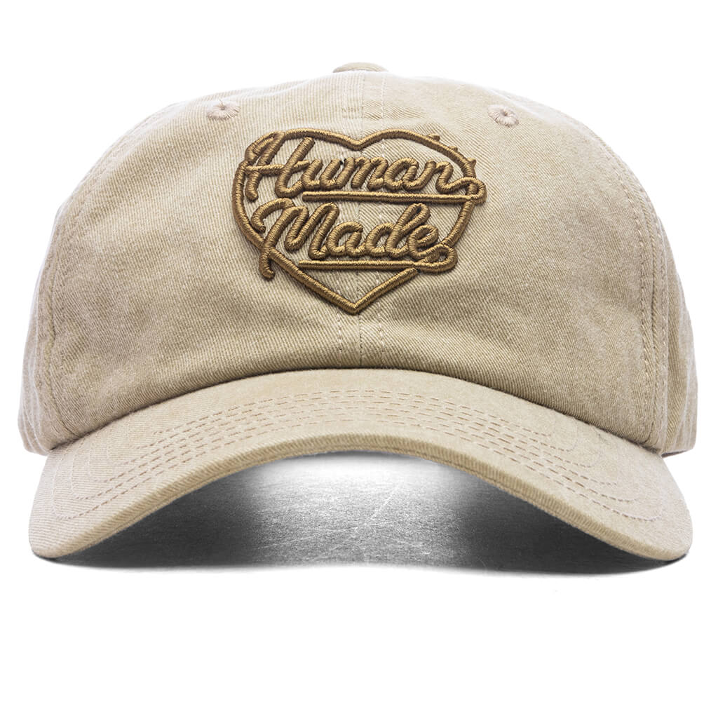6 Panel Twill Cap #1 - Beige