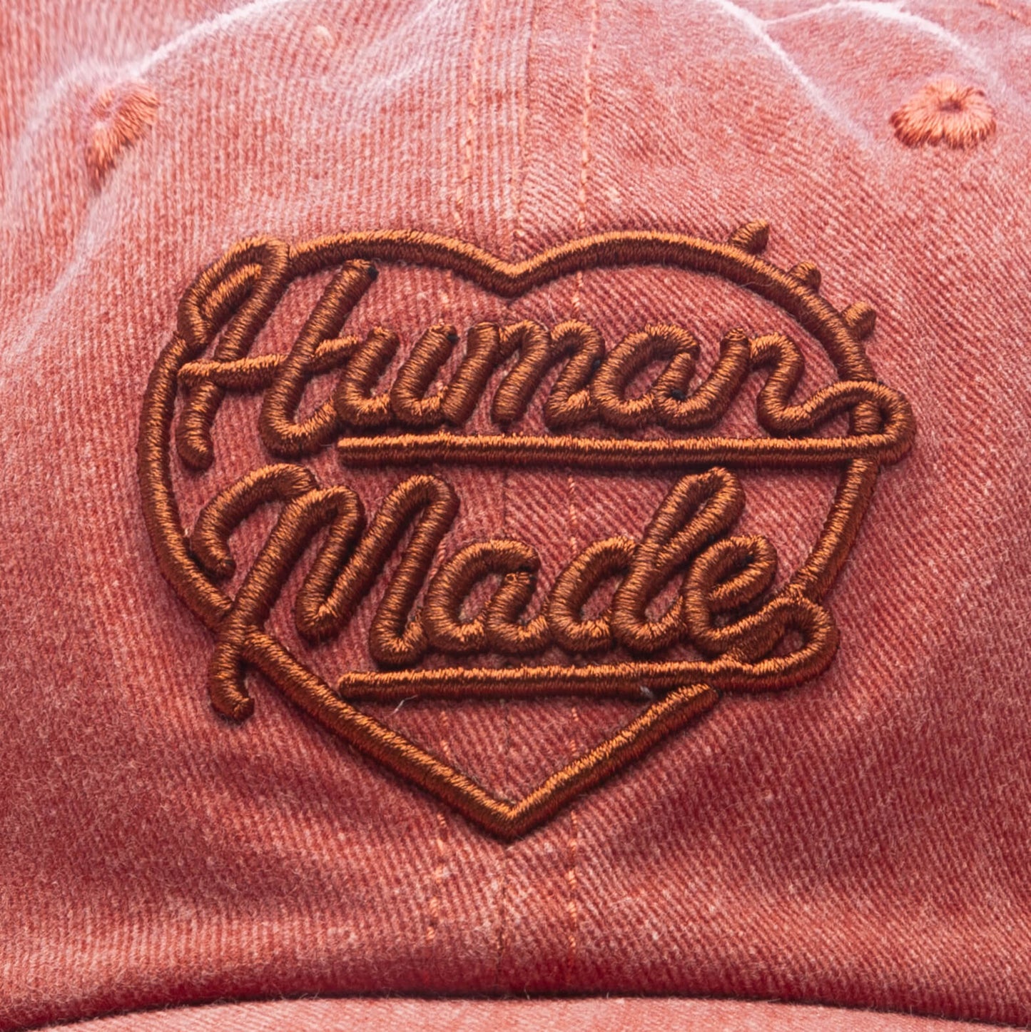 6 Panel Twill Cap #1 - Orange