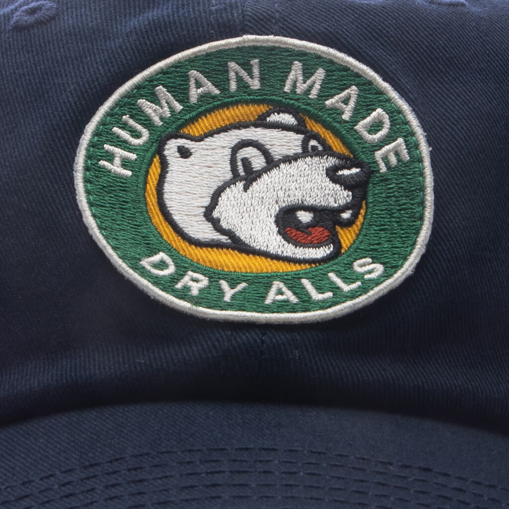 6 Panel Twill Cap #19 - Navy