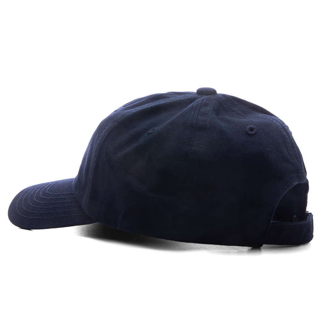 6 Panel Twill Cap #19 - Navy