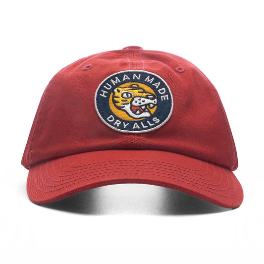 6 Panel Twill Cap #19 - Red