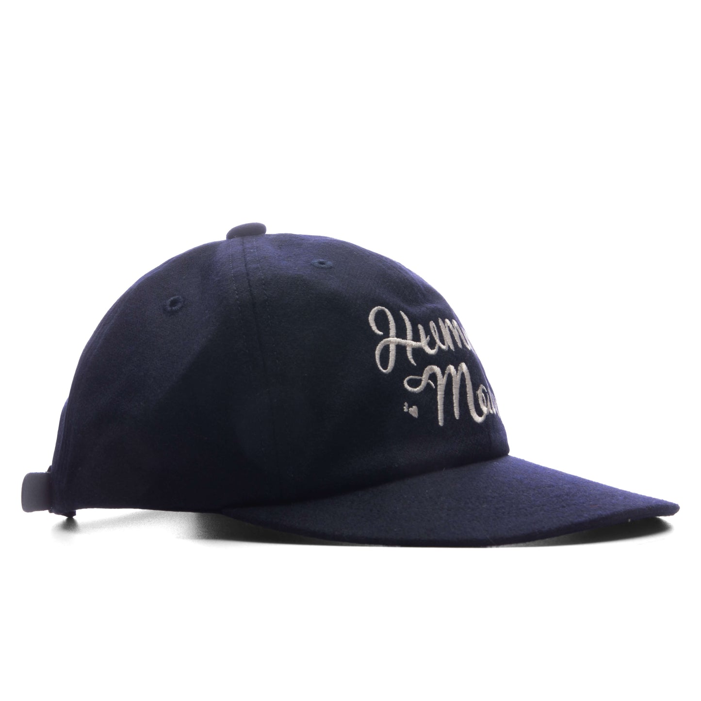 6 Panel Wool Cap - Navy