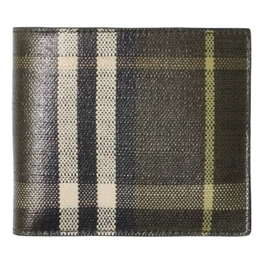 Burberry 26 Check Bifold Wallet 'Thicket Green' 81188381