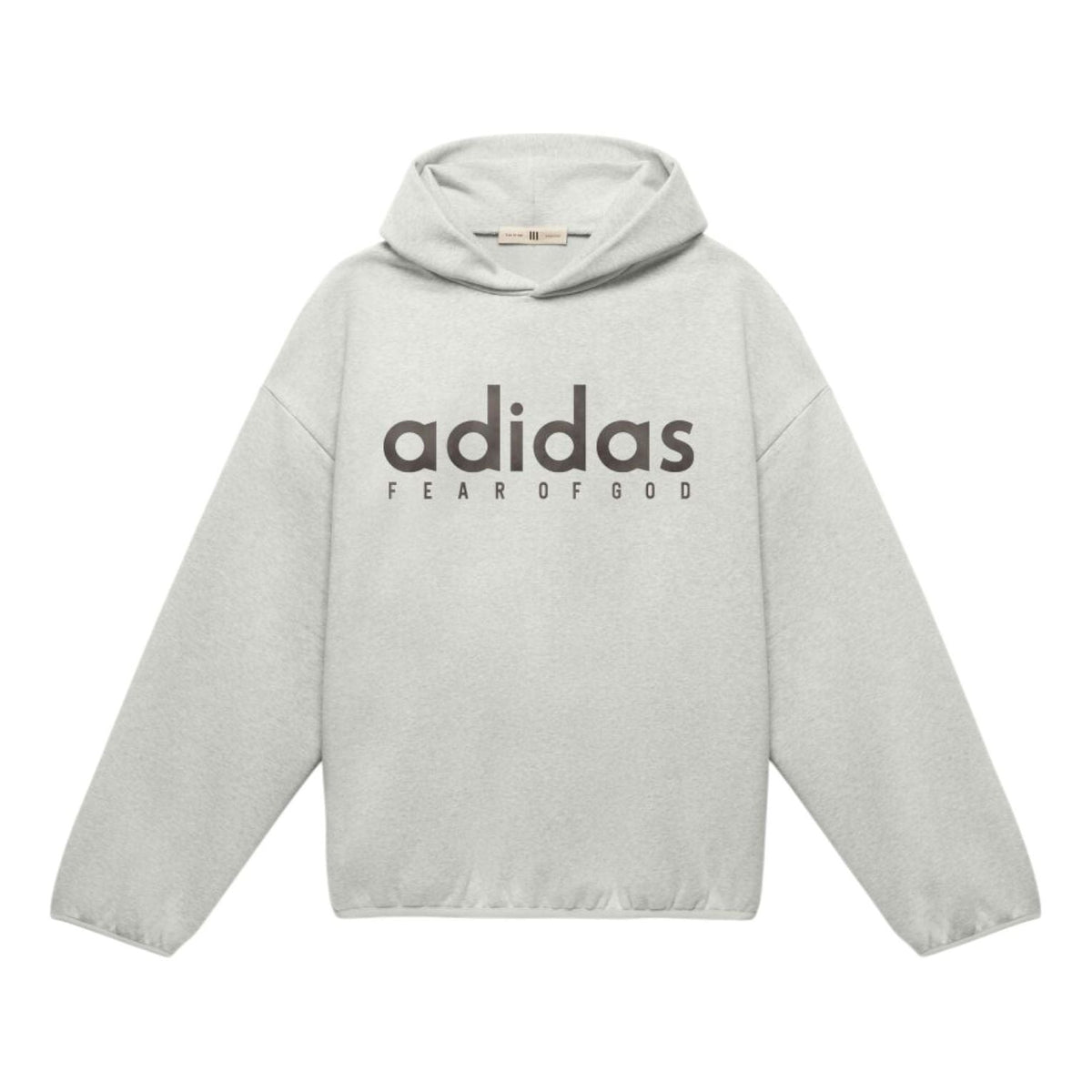 adidas x FEAR OF GOD ATHLETICS Oversized Hoodie Asia Sizing 'Heather Grey' JZ7367
