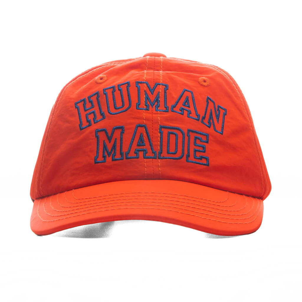 6 Panel Nylon Cap - Orange