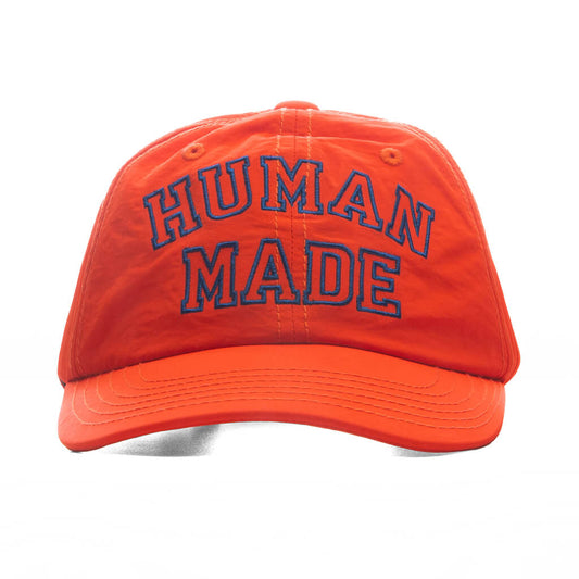6 Panel Nylon Cap - Orange