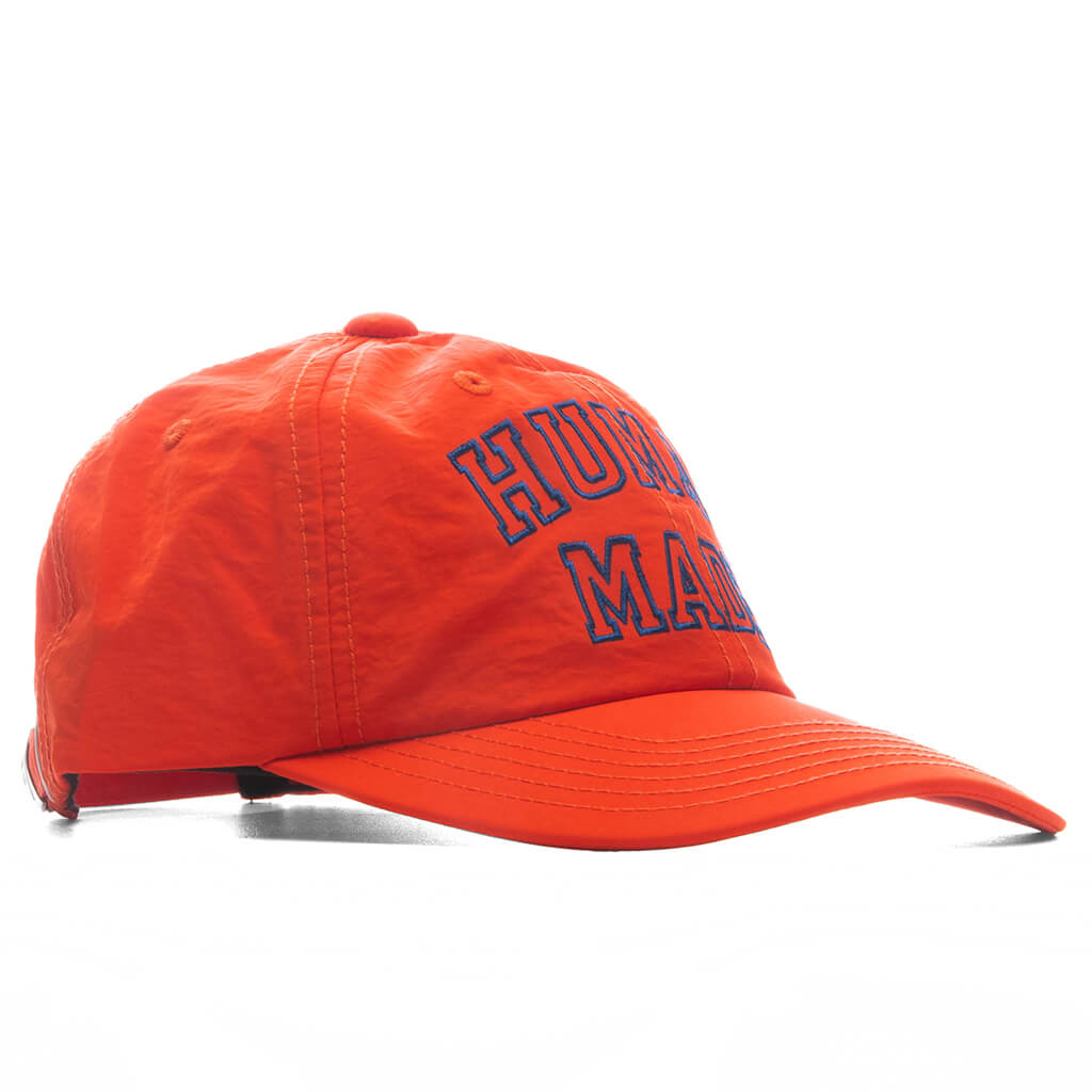6 Panel Nylon Cap - Orange