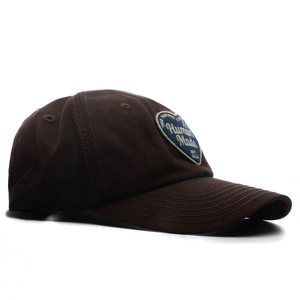 6 Panel Twill Cap #18 - Brown