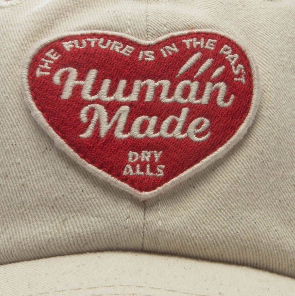 6 Panel Twill Cap #18 - White