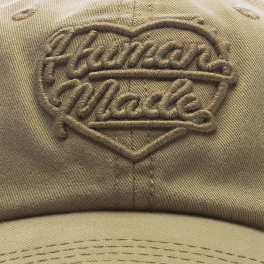 6 Panel Twill Cap #21 - Beige