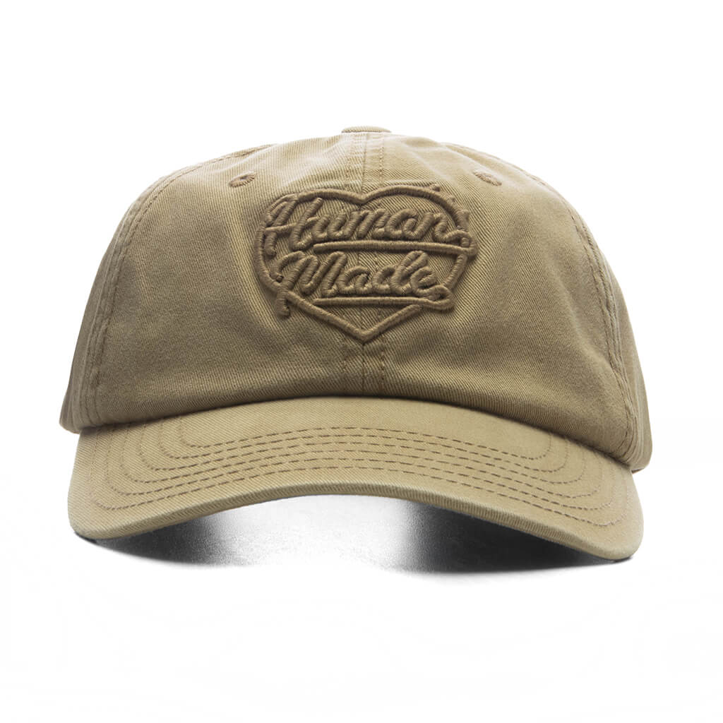 6 Panel Twill Cap #21 - Beige