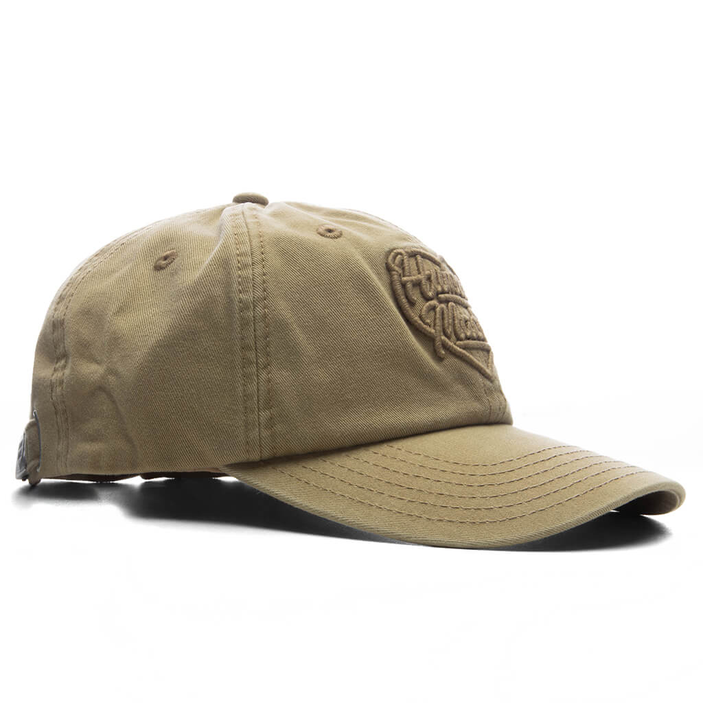 6 Panel Twill Cap #21 - Beige