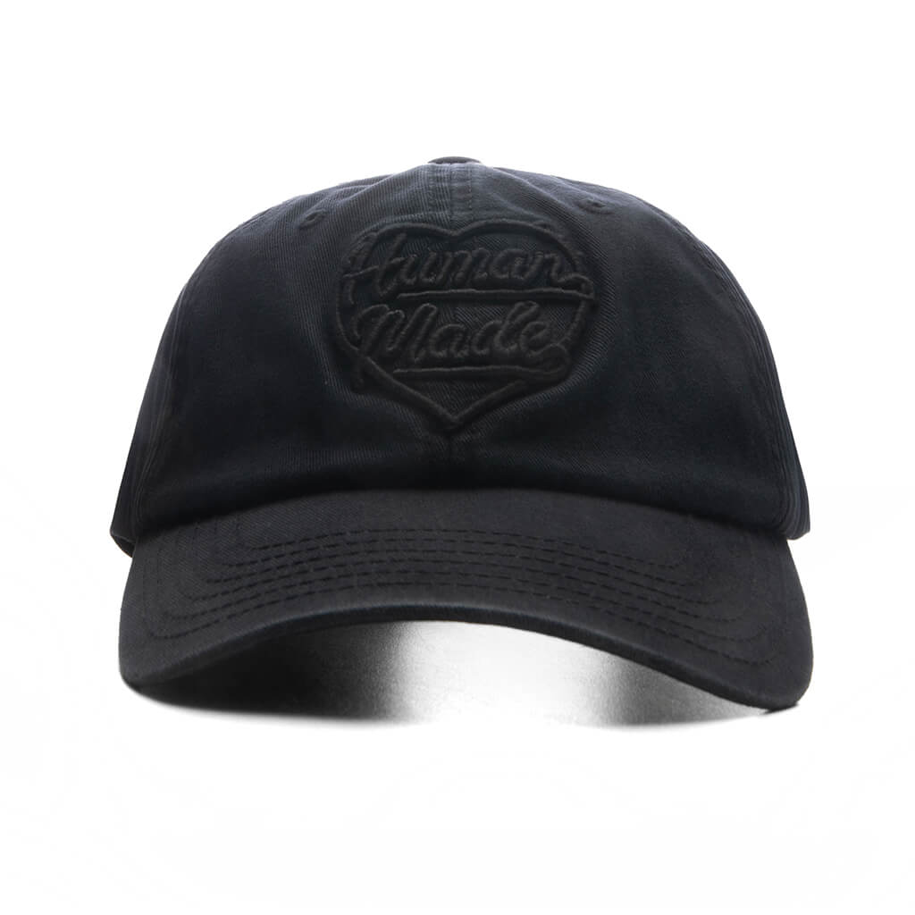 6 Panel Twill Cap #21 - Black