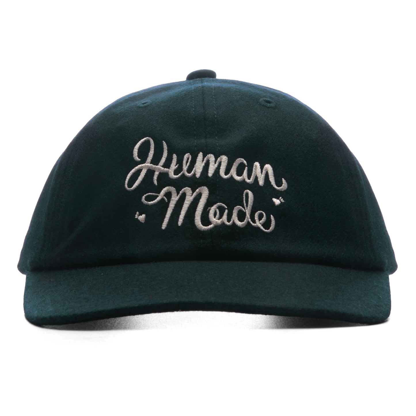 6 Panel Wool Cap - Green