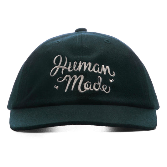 6 Panel Wool Cap - Green