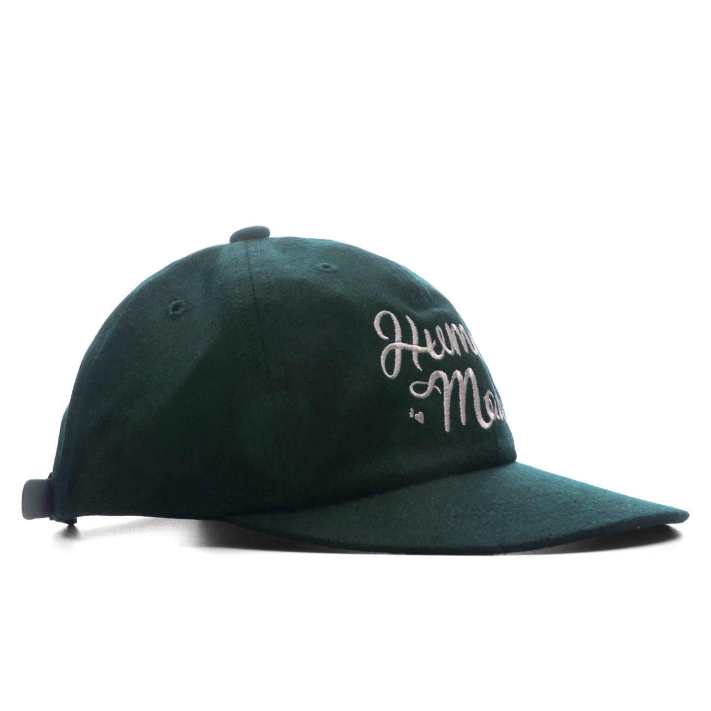 6 Panel Wool Cap - Green