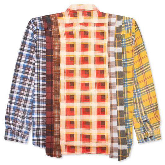 7 Cuts Flannel Shirt - Assorted
