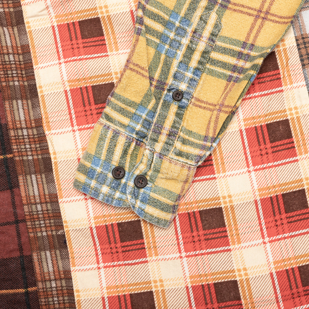 7 Cuts Flannel Shirt - Assorted