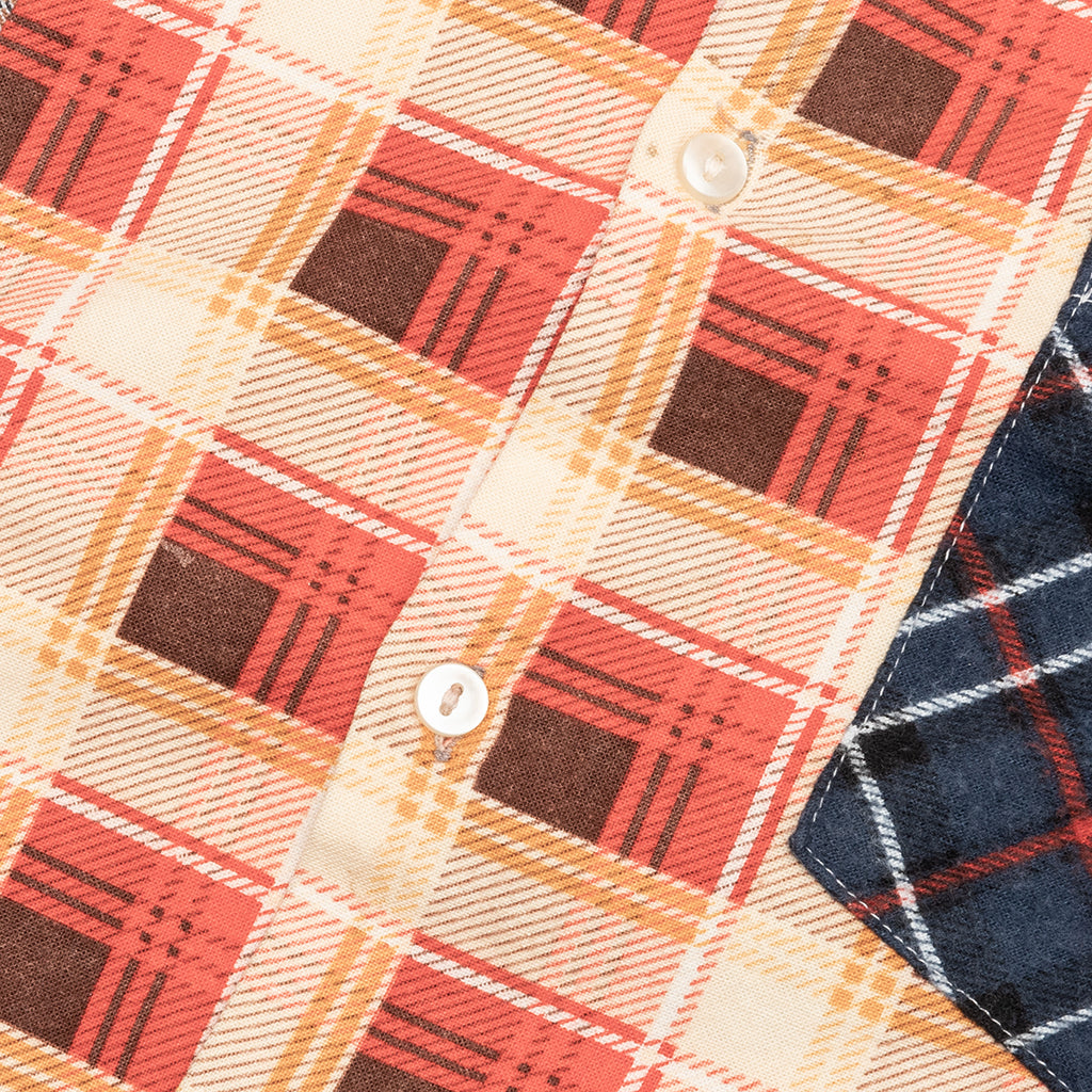 7 Cuts Flannel Shirt - Assorted