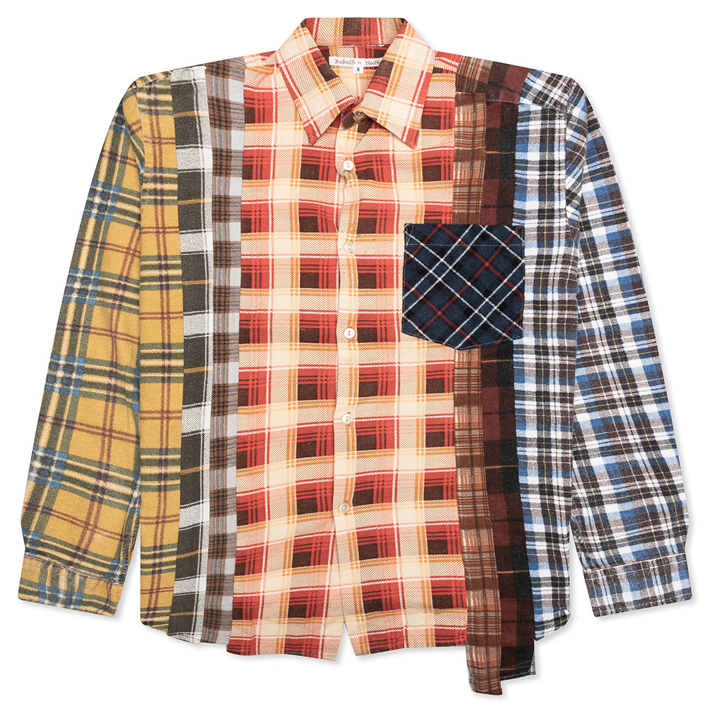 7 Cuts Flannel Shirt - Assorted