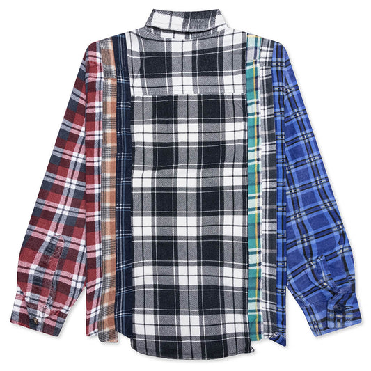 7 Cuts Flannel Shirt - Assorted