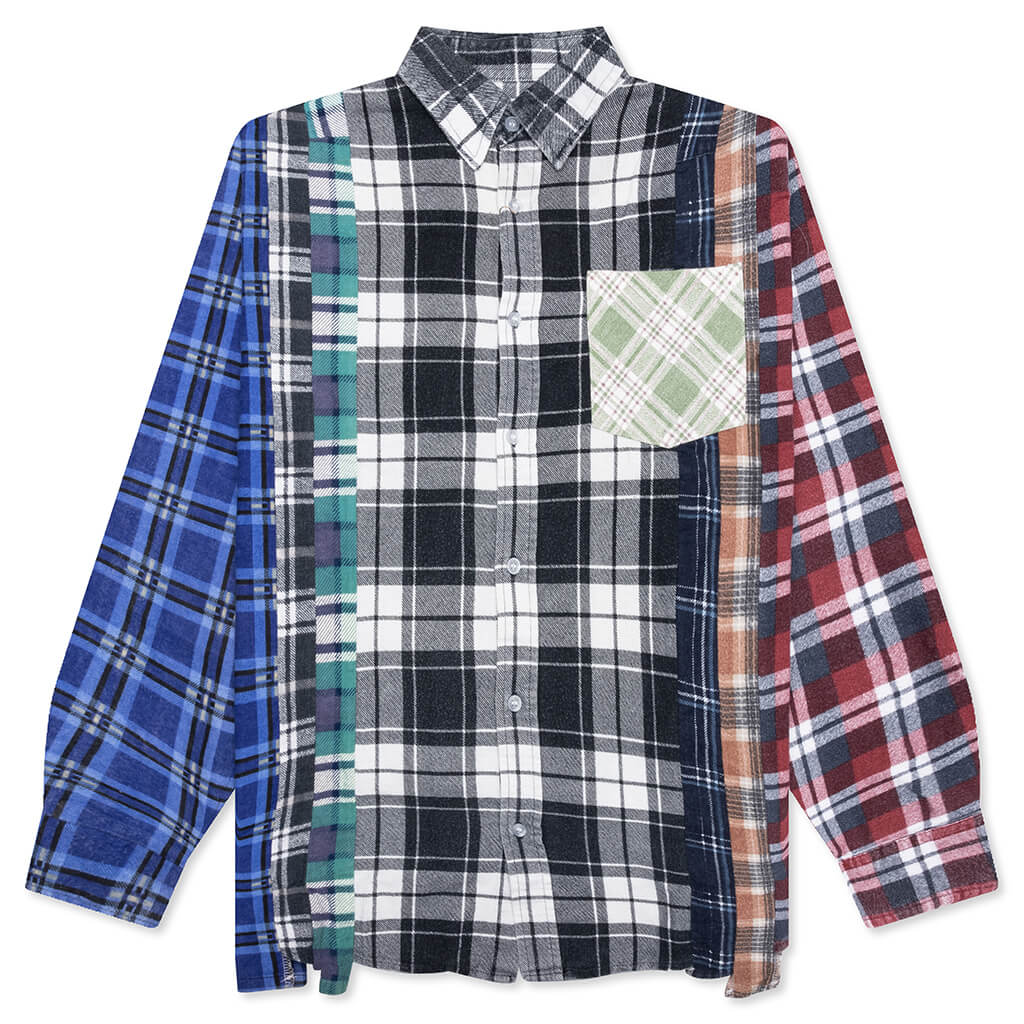 7 Cuts Flannel Shirt - Assorted