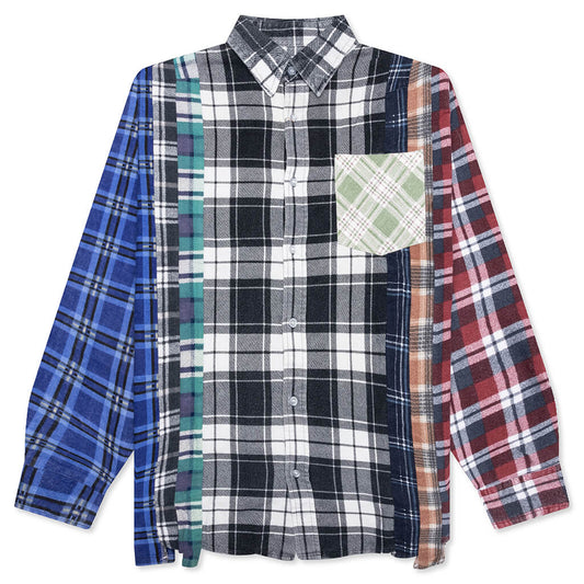 7 Cuts Flannel Shirt - Assorted