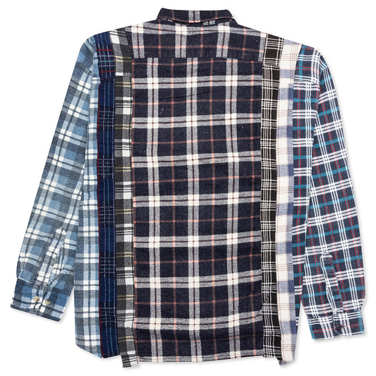 7 Cuts Flannel Shirt - Assorted